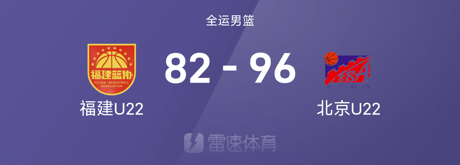 开云下载-🏀全运会U22男篮战报：偰李永炜26分，林葳22分9板7助，北京96-82福建